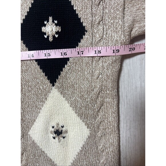 Lizwear Petite Small Vintage Knit Cardigan Old Money Aesthetic 90s Preppy - Picture 10 of 11